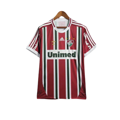 Camisa Fluminense I 2012 Adidas Retro Masculina - Tricolor Unimed