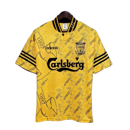 Camisa Liverpool Retrô 1994/1996 Amarela - Adidas